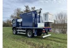 Телескопични вишки, монтирани на камион Klubb E18P