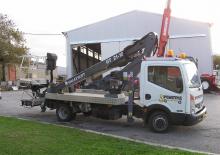 Телескопични вишки, монтирани на камион Lionlift GT 21-09