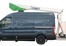 Телескопични вишки, монтирани на камион Comet HVM 14