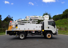 Телескопични вишки, монтирани на камион Terex LT40i
