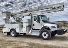 Телескопични вишки, монтирани на камион Terex Optima TC50