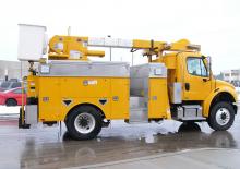 Телескопични вишки, монтирани на камион Terex SC42