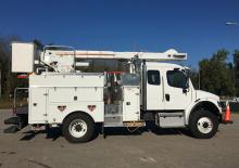 Телескопични вишки, монтирани на камион Terex SC45
