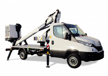Телескопични вишки, монтирани на камион Oil & Steel Scorpion 1490 Smart