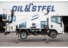 Телескопични вишки, монтирани на камион Oil & Steel Scorpion 16 Basic