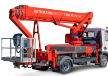 Телескопични вишки, монтирани на камион Ruthmann STEIGER T 300 XS Hybrid