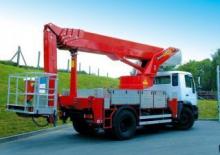 Телескопични вишки, монтирани на камион Bison-Palfinger TKA 38,5 KS