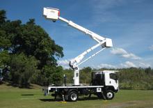 Телескопични вишки, монтирани на камион Terex TL60i