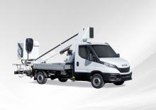 Телескопични вишки, монтирани на камион France Elévateur TLR 18