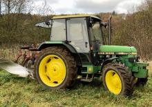 Трактори 4WD (задвиждане на четирите колела) John Deere 1750