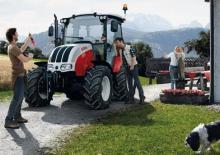 Трактори 4WD (задвиждане на четирите колела) Steyr 4055 Kompakt S Komfort