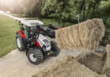 Трактори 4WD (задвиждане на четирите колела) Steyr 4130 Expert CVT