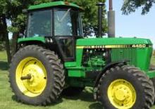 Трактори 4WD (задвиждане на четирите колела) John Deere 4450