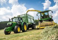 Трактори 4WD (задвиждане на четирите колела) John Deere 6130M 