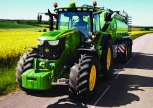 Трактори 4WD (задвиждане на четирите колела) John Deere 6210 R Premium