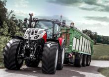 Трактори 4WD (задвиждане на четирите колела) Steyr 6340 Terrus CVT Basis