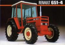 Трактори 4WD (задвиждане на четирите колела) Renault 651-4