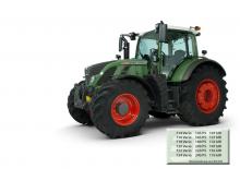 Трактори 4WD (задвиждане на четирите колела) Fendt 714 Vario