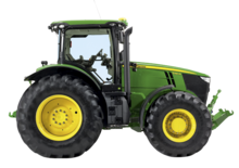Трактори 4WD (задвиждане на четирите колела) John Deere 7260 R