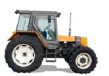 Трактори 4WD (задвиждане на четирите колела) Renault 75-14 LS