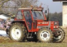 Трактори 4WD (задвиждане на четирите колела) Fiatagri 80-90 DT