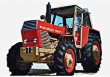 Трактори 4WD (задвиждане на четирите колела) Zetor 8045