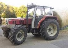 Трактори 4WD (задвиждане на четирите колела) Steyr 8075 AS