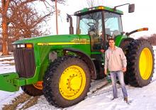 Трактори 4WD (задвиждане на четирите колела) John Deere 8110