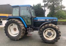 Трактори 4WD (задвиждане на четирите колела) Ford-NH 8240 SLE A (Powerstar)