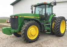 Трактори 4WD (задвиждане на четирите колела) John Deere 8300