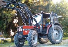 Трактори 4WD (задвиждане на четирите колела) Case IH 840 Exklusiv Grün