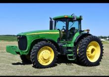 Трактори 4WD (задвиждане на четирите колела) John Deere 8420