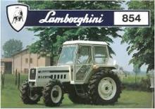 Трактори 4WD (задвиждане на четирите колела) Lamborghini 854