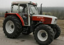 Трактори 4WD (задвиждане на четирите колела) Steyr 955 Kompakt A