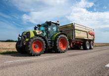 Трактори 4WD (задвиждане на четирите колела) Claas Arion 410
