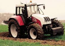 Трактори 4WD (задвиждане на четирите колела) Steyr CVT 170 Profi