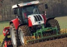 Трактори 4WD (задвиждане на четирите колела) Steyr CVT 6195 Twin Drive