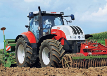 Трактори 4WD (задвиждане на четирите колела) Steyr CVT 6225 Basis