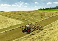 Трактори 4WD (задвиждане на четирите колела) Claas Elios 330   