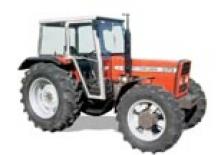 Трактори 4WD (задвиждане на четирите колела) Massey Ferguson MF 353