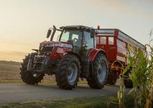 Трактори 4WD (задвиждане на четирите колела) Massey Ferguson MF 7718 S