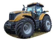 Трактори 4WD (задвиждане на четирите колела) Challenger MT525D