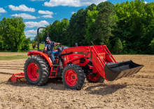 Трактори 4WD (задвиждане на четирите колела) Kioti RX6640 Powerschuttle