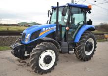 Трактори 4WD (задвиждане на четирите колела) New Holland TD75F