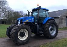 Трактори 4WD (задвиждане на четирите колела) New Holland TG 285 (271)