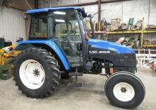 Трактори 4WD (задвиждане на четирите колела) New Holland TL 100 (900)