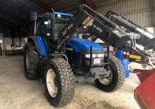 Трактори 4WD (задвиждане на четирите колела) New Holland TM 115 (301)