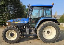 Трактори 4WD (задвиждане на четирите колела) New Holland TM 140 (480)