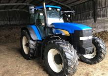 Трактори 4WD (задвиждане на четирите колела) New Holland TM 175 (460)