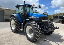 Трактори 4WD (задвиждане на четирите колела) New Holland TM 190 (460)
